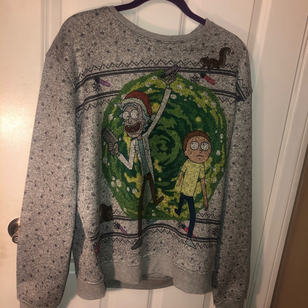 Rick and Morty Christmas Sweater